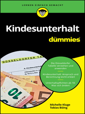 cover image of Kindesunterhalt für Dummies
